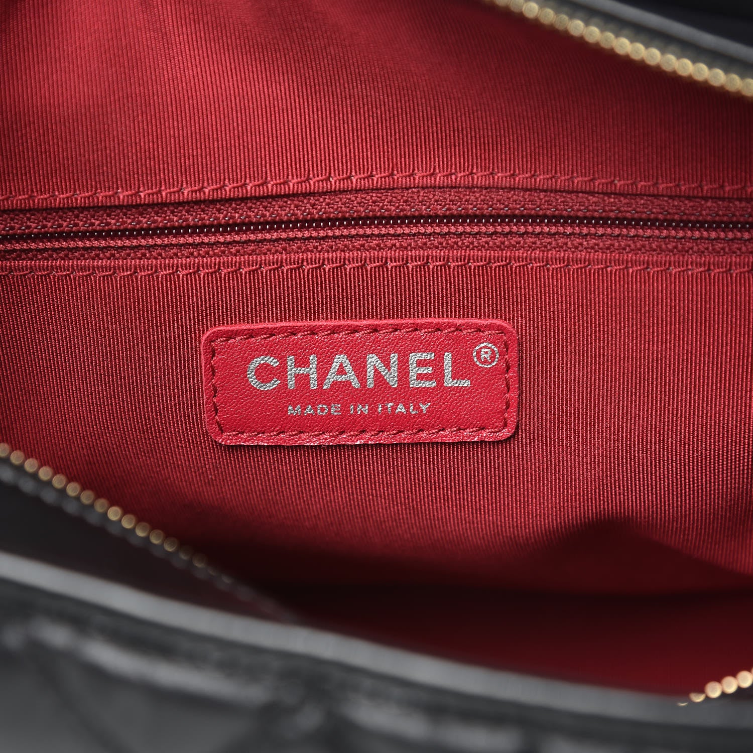 Chanel Aged Calfskin Quilted Medium Gabrielle Hobo Black 6 of 8