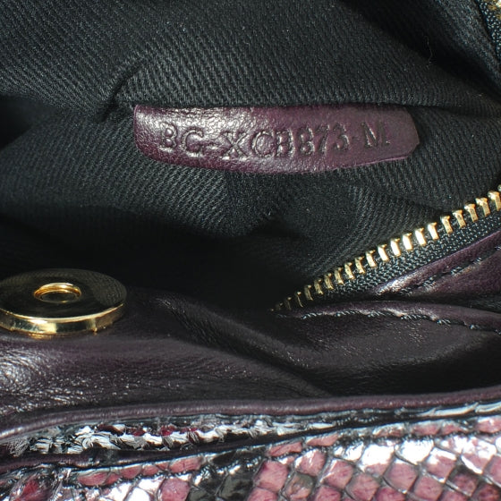 Python Large Nuage Hobo Purple