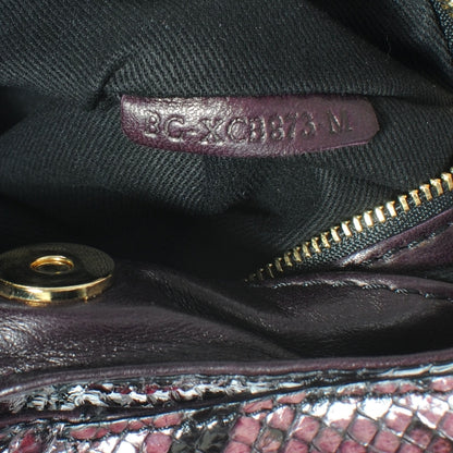 Valentino Garavani Python Large Nuage Hobo Purple 7 of 7