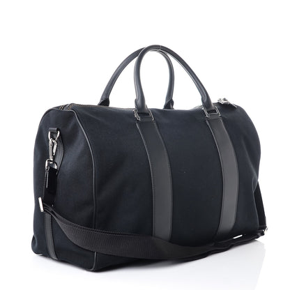 Fendi Canvas Mens Weekender Holdall Bag Black 3 of 7