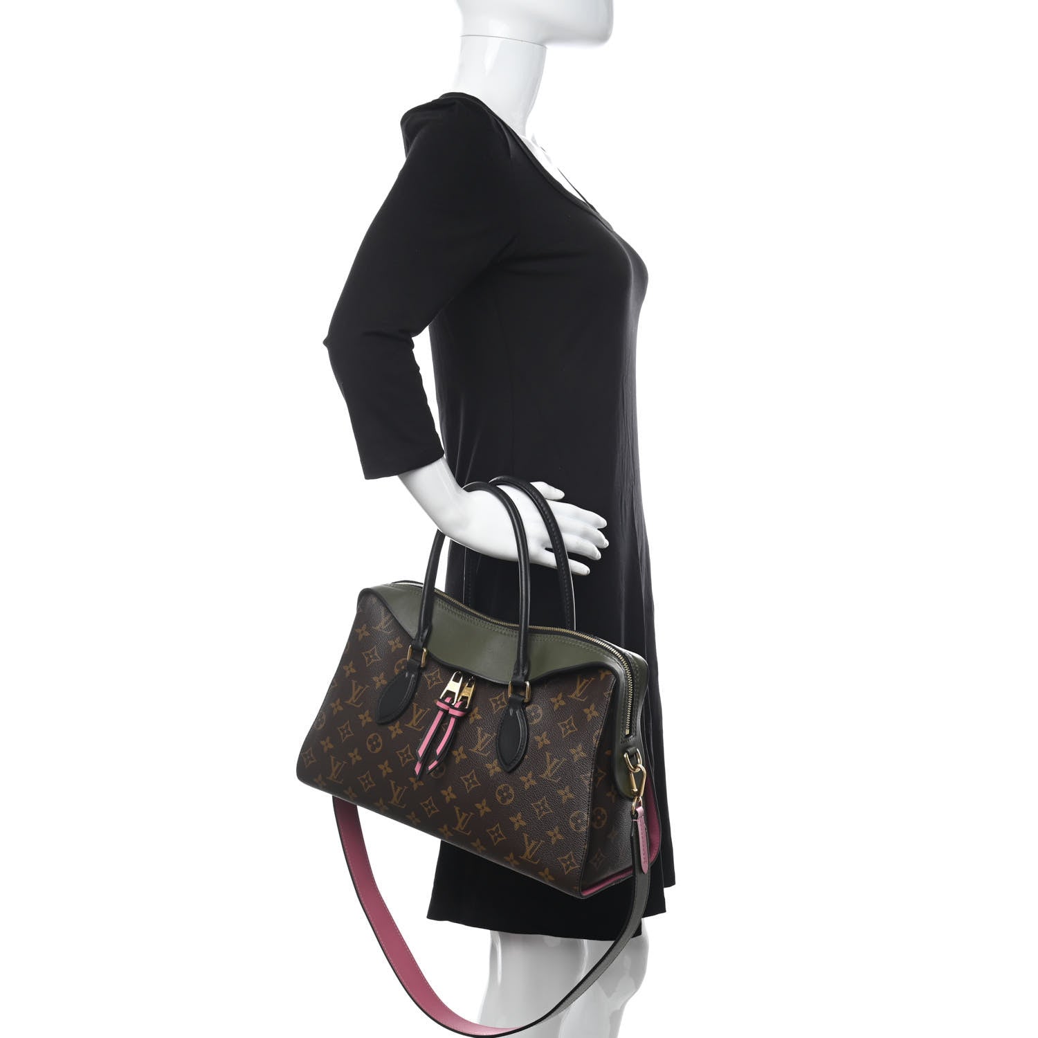 Louis Vuitton Monogram Tuileries Marine Khaki 2 of 13