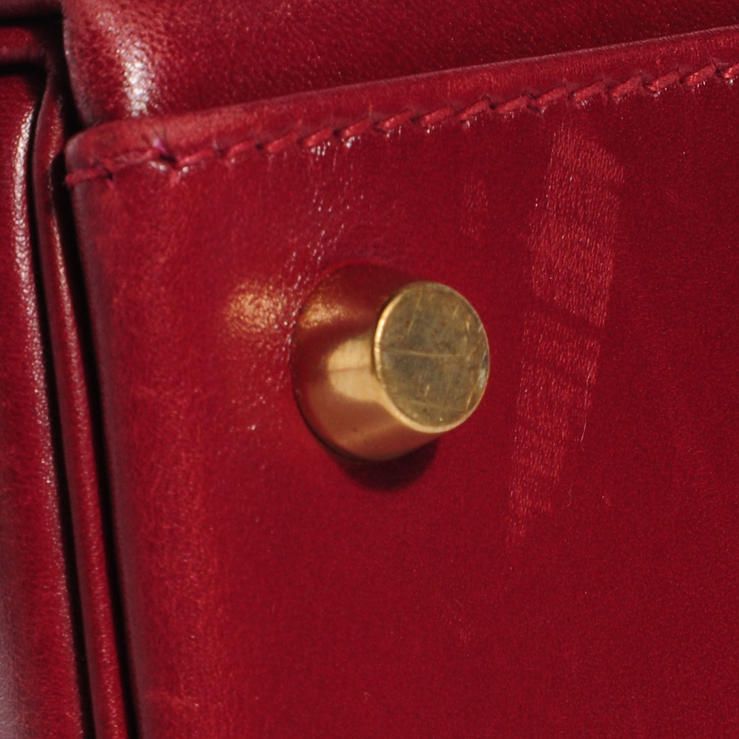 Hermes Box Kelly Retourne 32 Rouge H 11 of 28