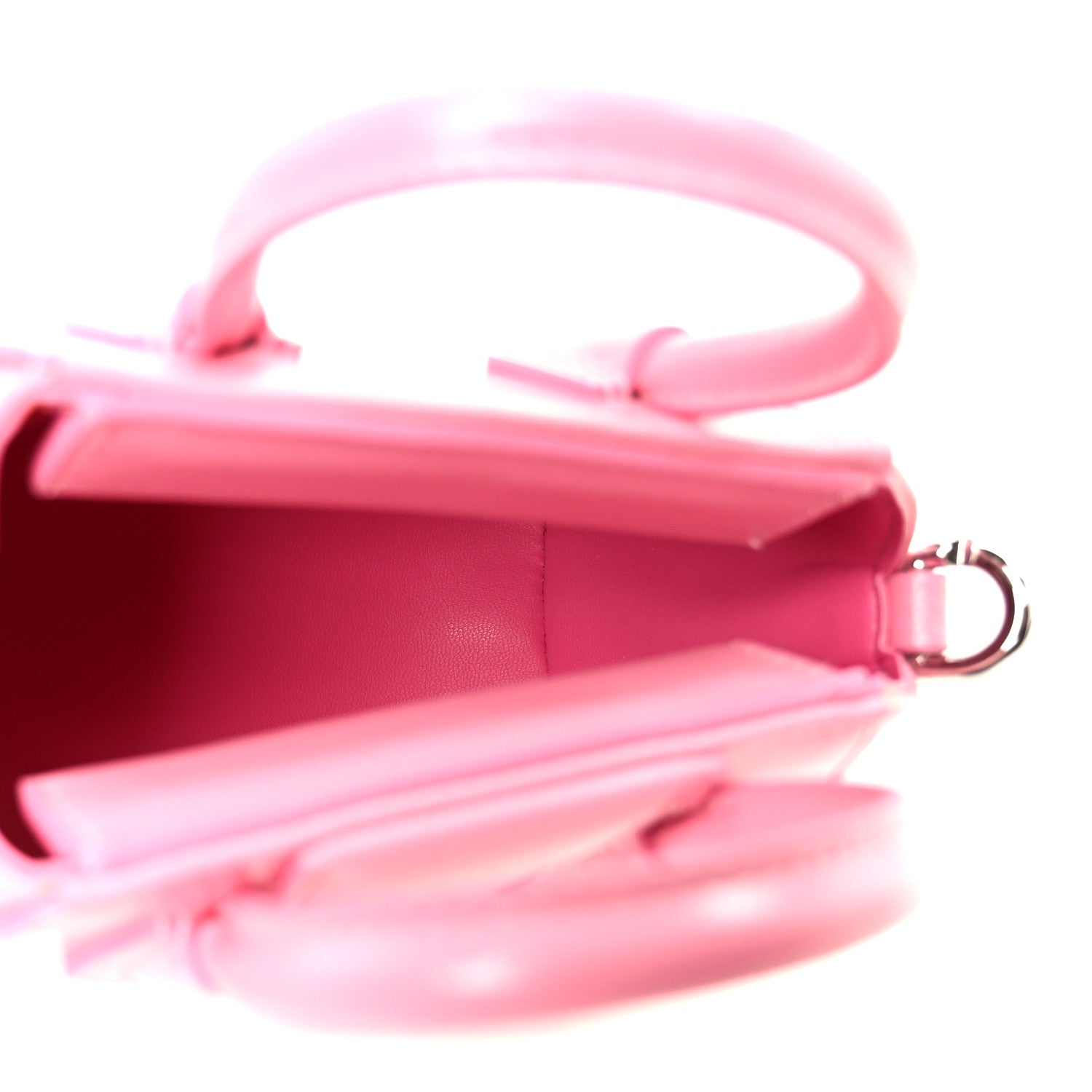 Givenchy Shiny Lord Calfskin Micro Antigona Bright Pink 5 of 10