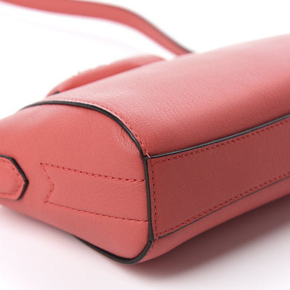 Givenchy Sugar Goatskin Nano Antigona Coral 6 of 9