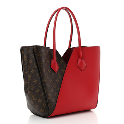 Louis Vuitton Calfskin Monogram Kimono Tote Cherry 3 of 10