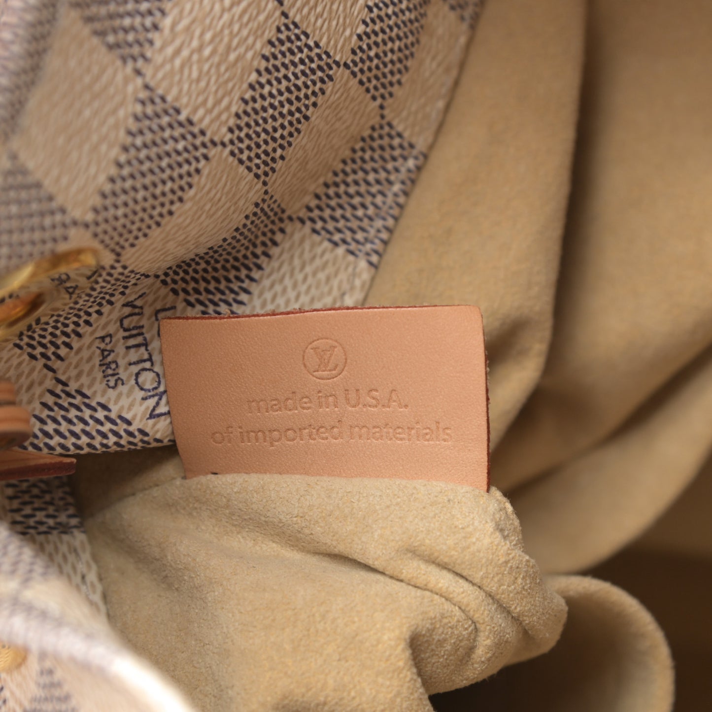 Damier Azur Artsy MM