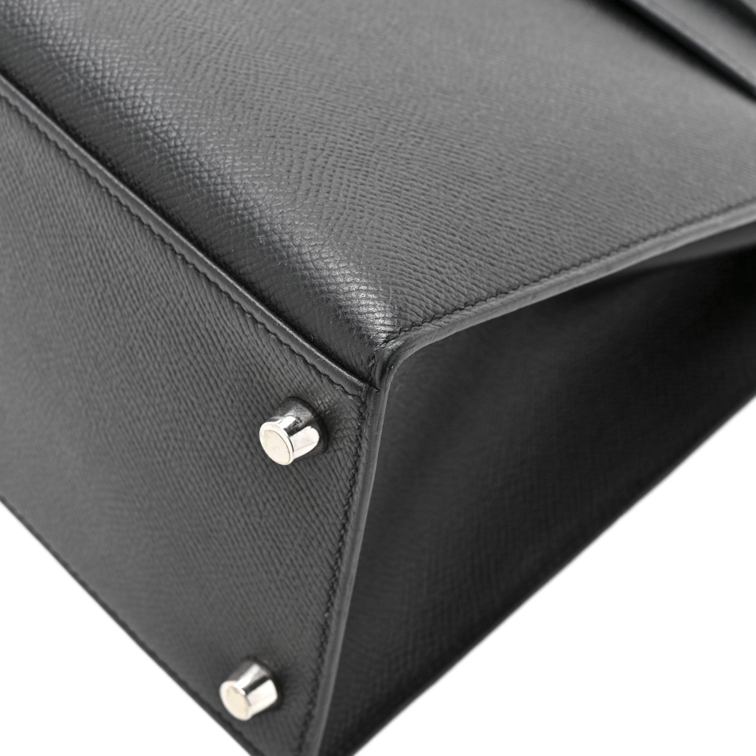 Hermes Epsom Kelly Sellier 28 Black 9 of 14