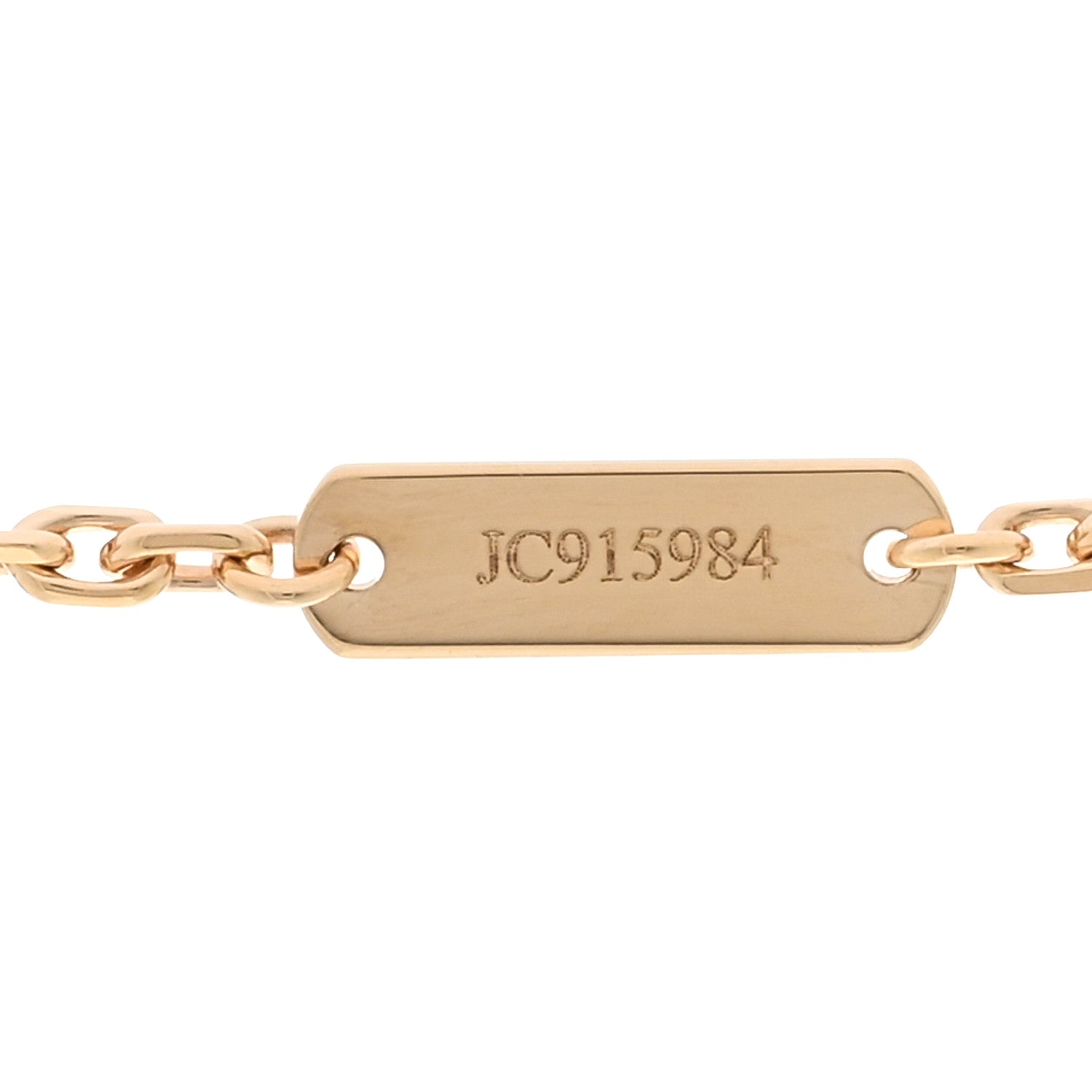 Van Cleef & Arpels 18K Yellow Gold Trace Chain 70cm 5 of 6