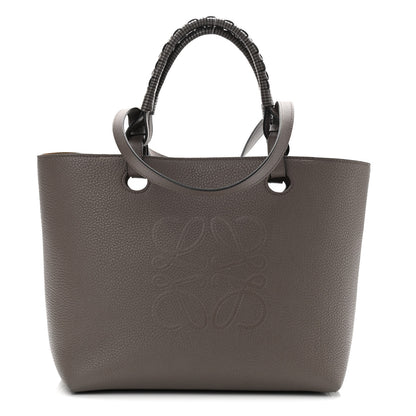 Loewe Grained Calfskin Anagram Tote Sand Mink 1 of 8