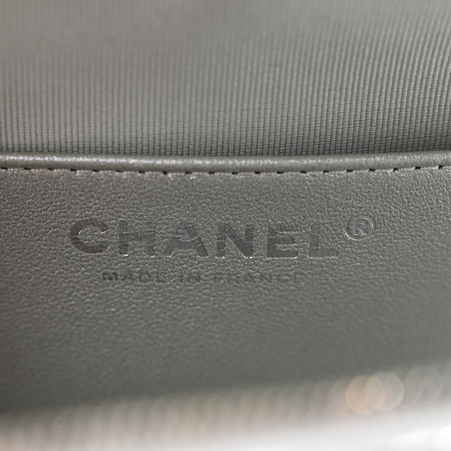 Chanel Metallic Lambskin Quilted Large CC In Love Heart Bag Silver 6 of 13