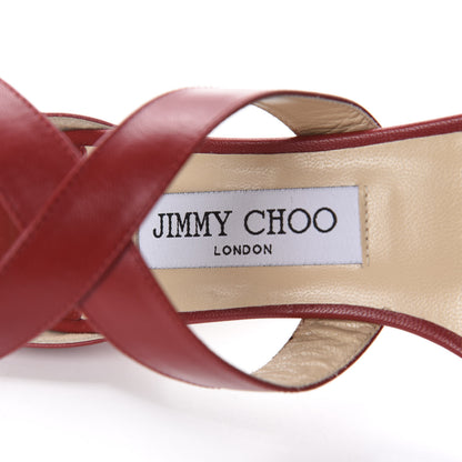 Jimmy Choo Kid Lottie Sandals 36 Red 7 of 9