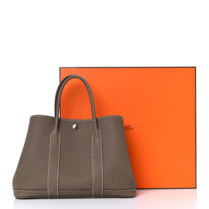 Hermes Negonda Garden Party 30 TPM Etoupe 10 of 10