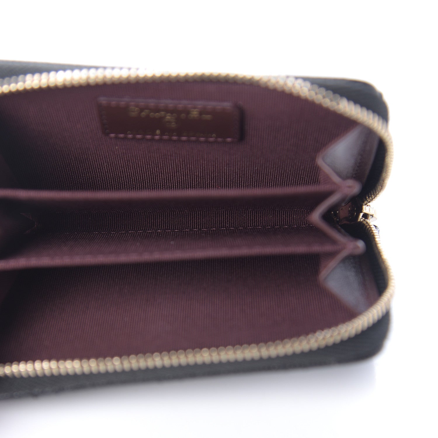 Chanel Caviar Quilted Zip Coin Purse Black 5 of 10