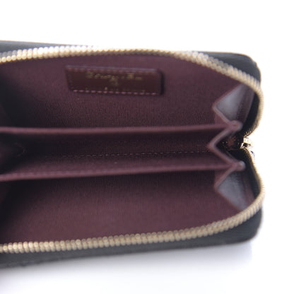 Chanel Caviar Quilted Zip Coin Purse Black 5 of 10