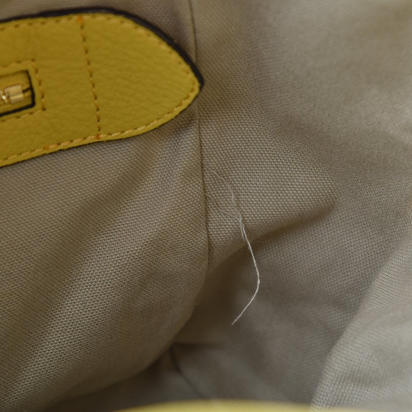 House Check Small Canterbury Tote Yellow