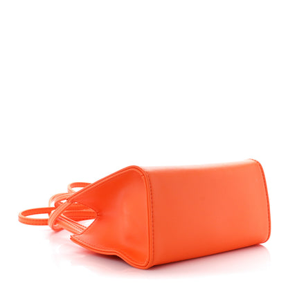 Telfar Vegan Leather Small Shopping Bag Orange 4 of 11