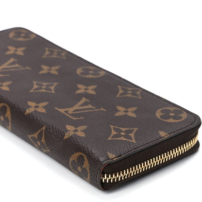 Louis Vuitton Monogram Clemence Wallet Fuchsia 10 of 12
