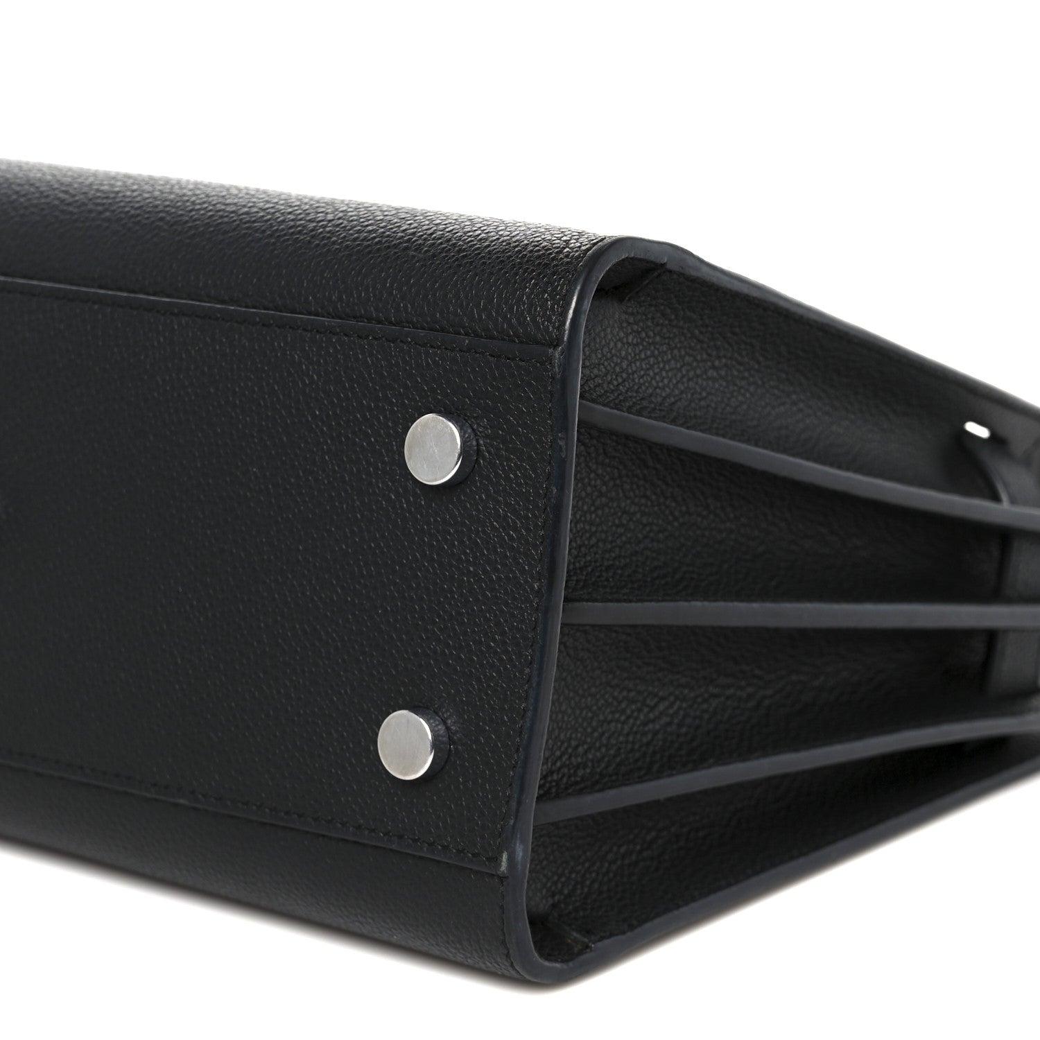 Saint Laurent Grained Calfskin Baby Sac De Jour Black 13 of 13