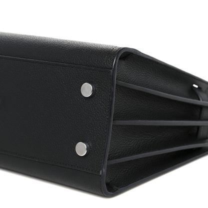 Saint Laurent Grained Calfskin Baby Sac De Jour Black 13 of 13