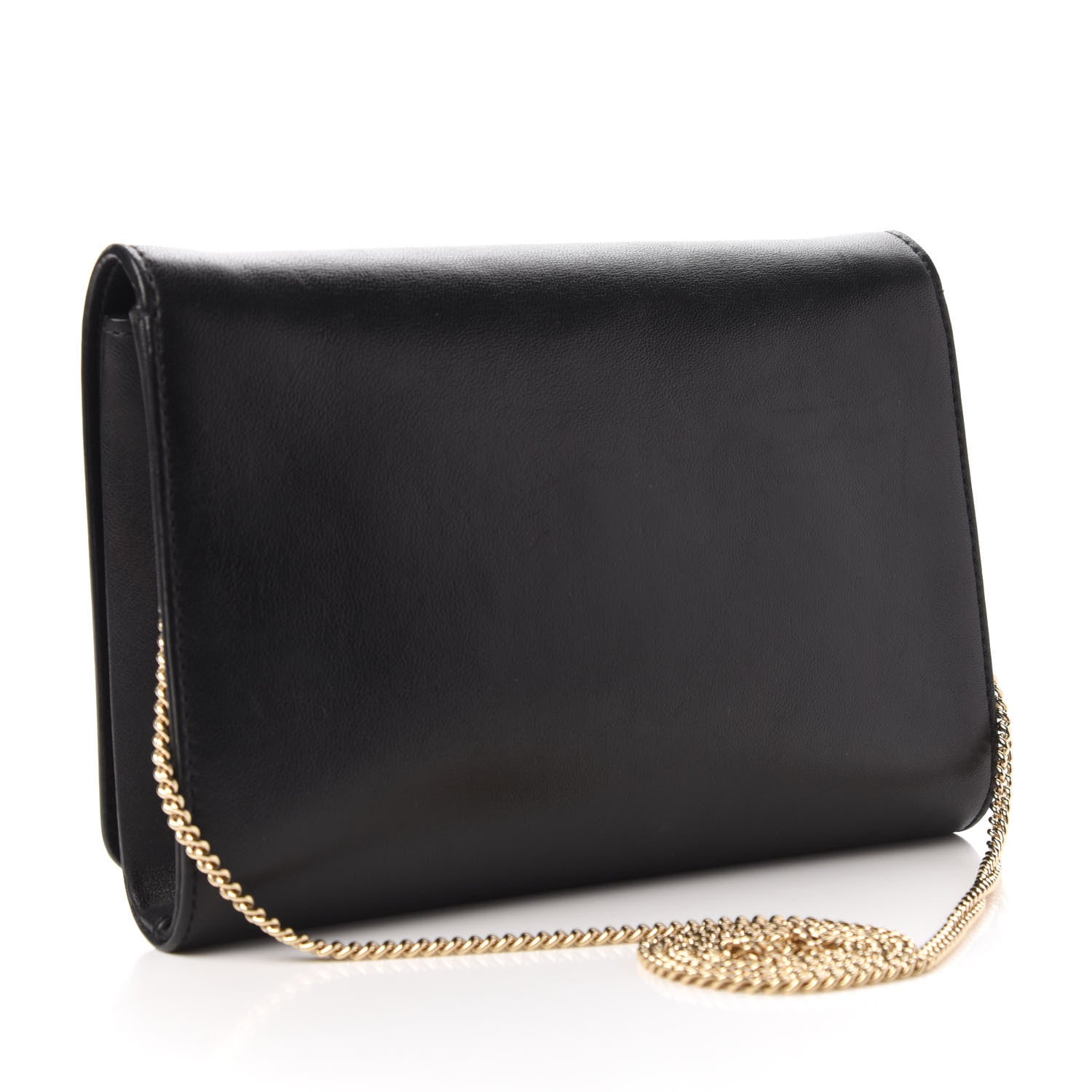 Versace Vitello Palazzo Medusa Evening Clutch Bag Black 3 of 10