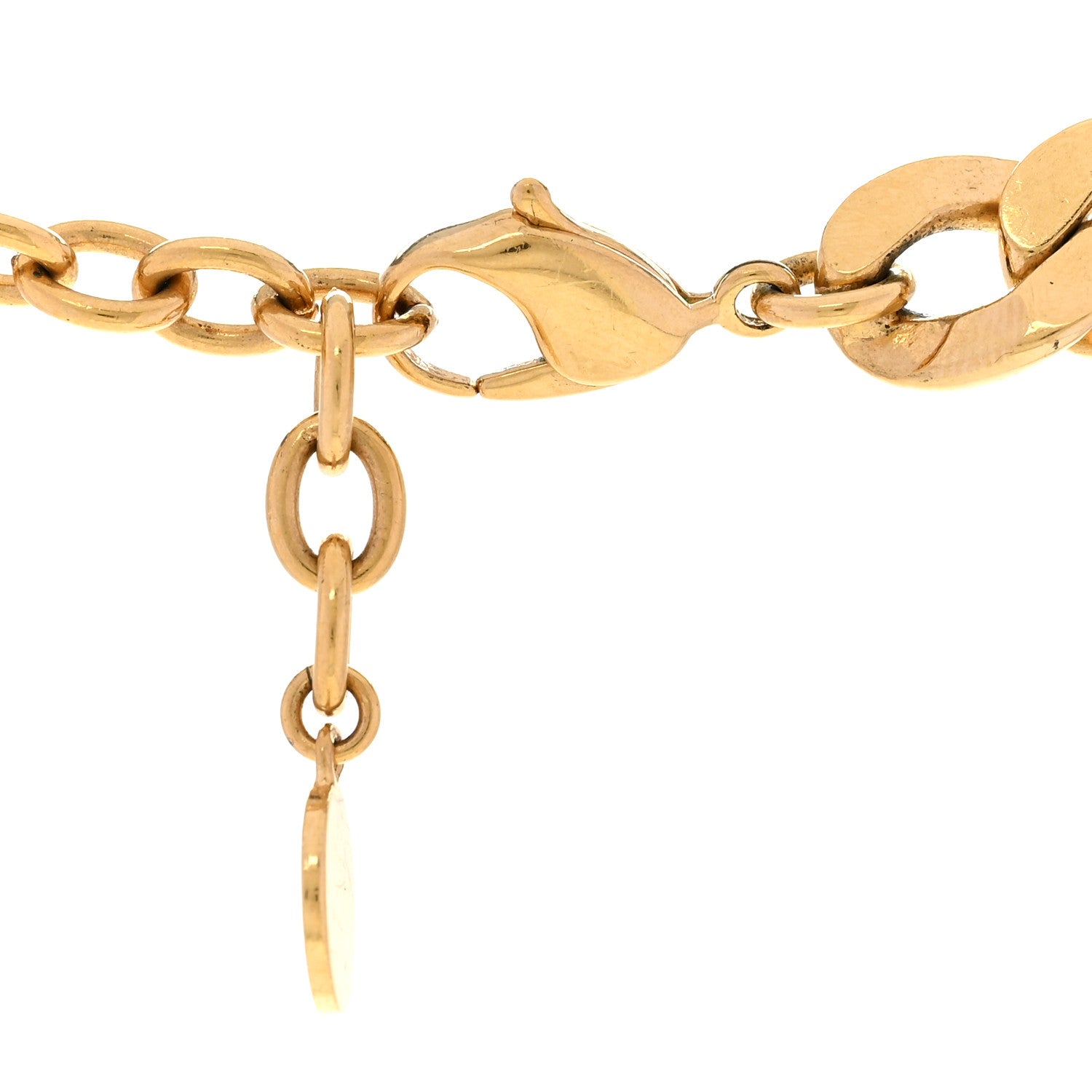 Christian Dior Danseuse Etoile Chain Choker Necklace Gold 6 of 6