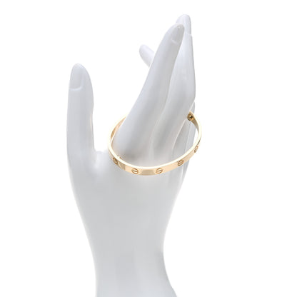 Cartier 18K Yellow Gold LOVE Bracelet 17 2 of 5
