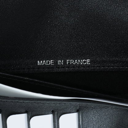 Chanel Patent Quilted Large Zip Around Wallet Black 7 of 9