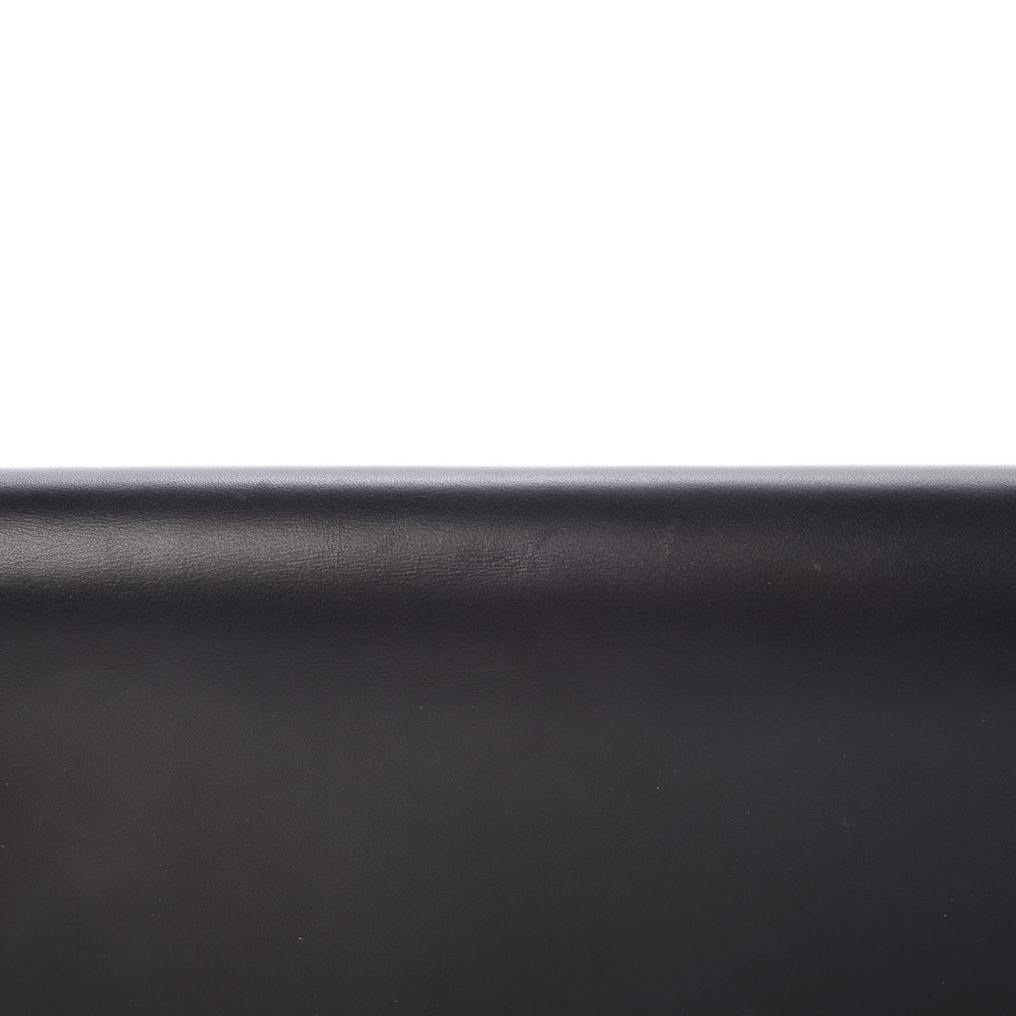 Calfskin Lutetia Flap Clutch Black