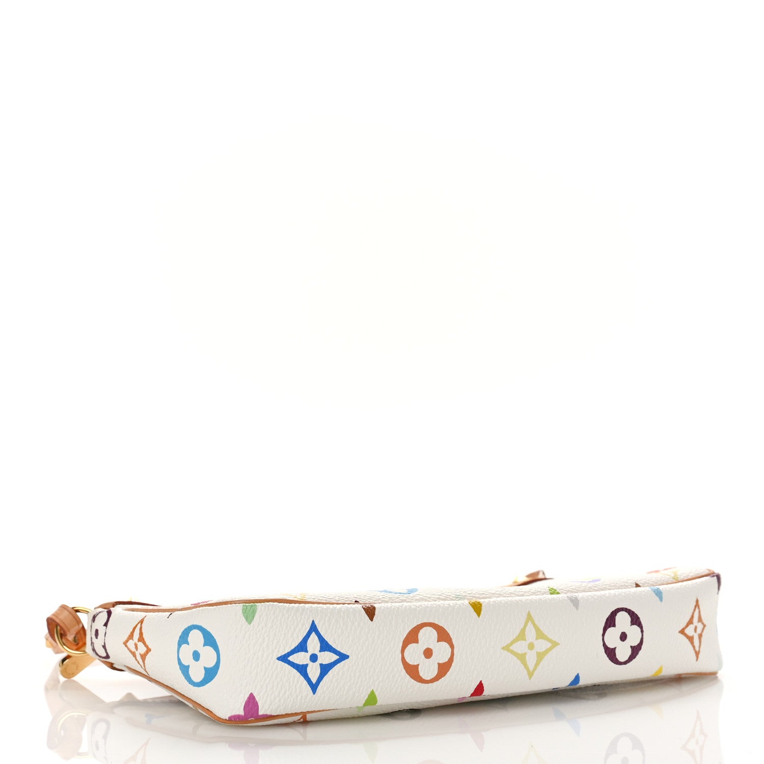 Louis Vuitton Monogram Multicolor Pochette Accessories White 4 of 9