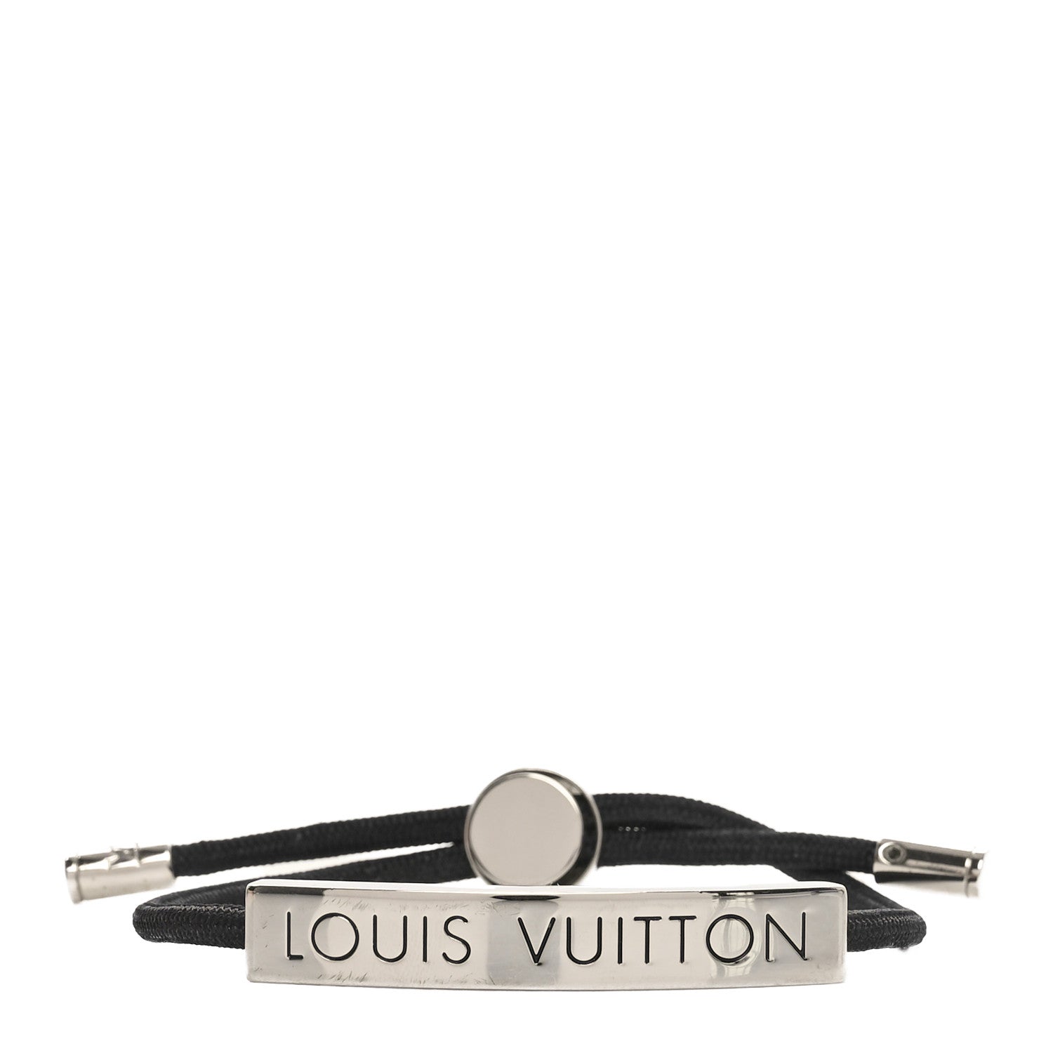 Louis Vuitton Nylon LV Space Bracelet Black 1 of 6