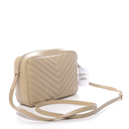 Saint Laurent Calfskin Matelasse Monogram Lou Camera Bag Nude Powder 3 of 10