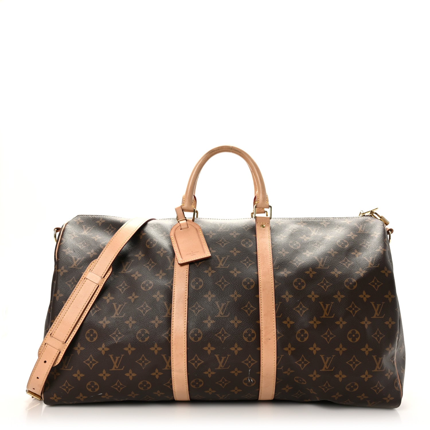 Louis Vuitton Monogram Keepall Bandouliere 55 1 of 11