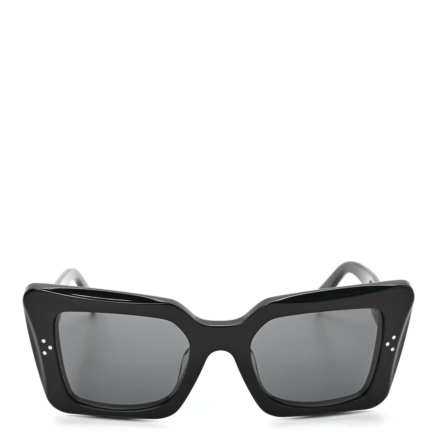 Acetate Square Sunglasses CL40156U Black