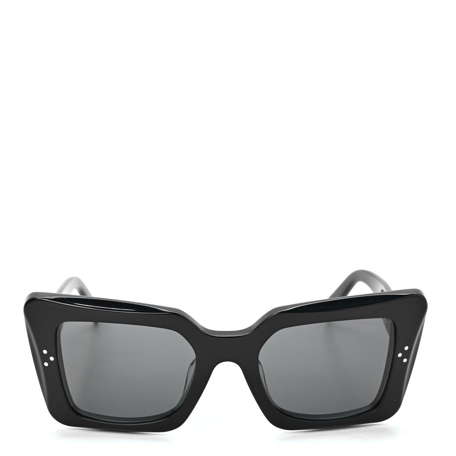 Celine Acetate Square Sunglasses CL40156U Black 2 of 6