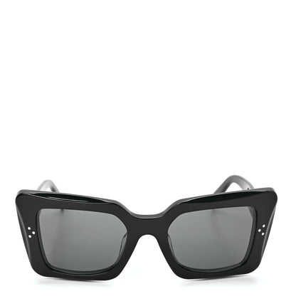 Celine Acetate Square Sunglasses CL40156U Black 2 of 6