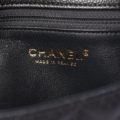 Chanel Caviar Quilted Clutch Dark Grey 8 of 10