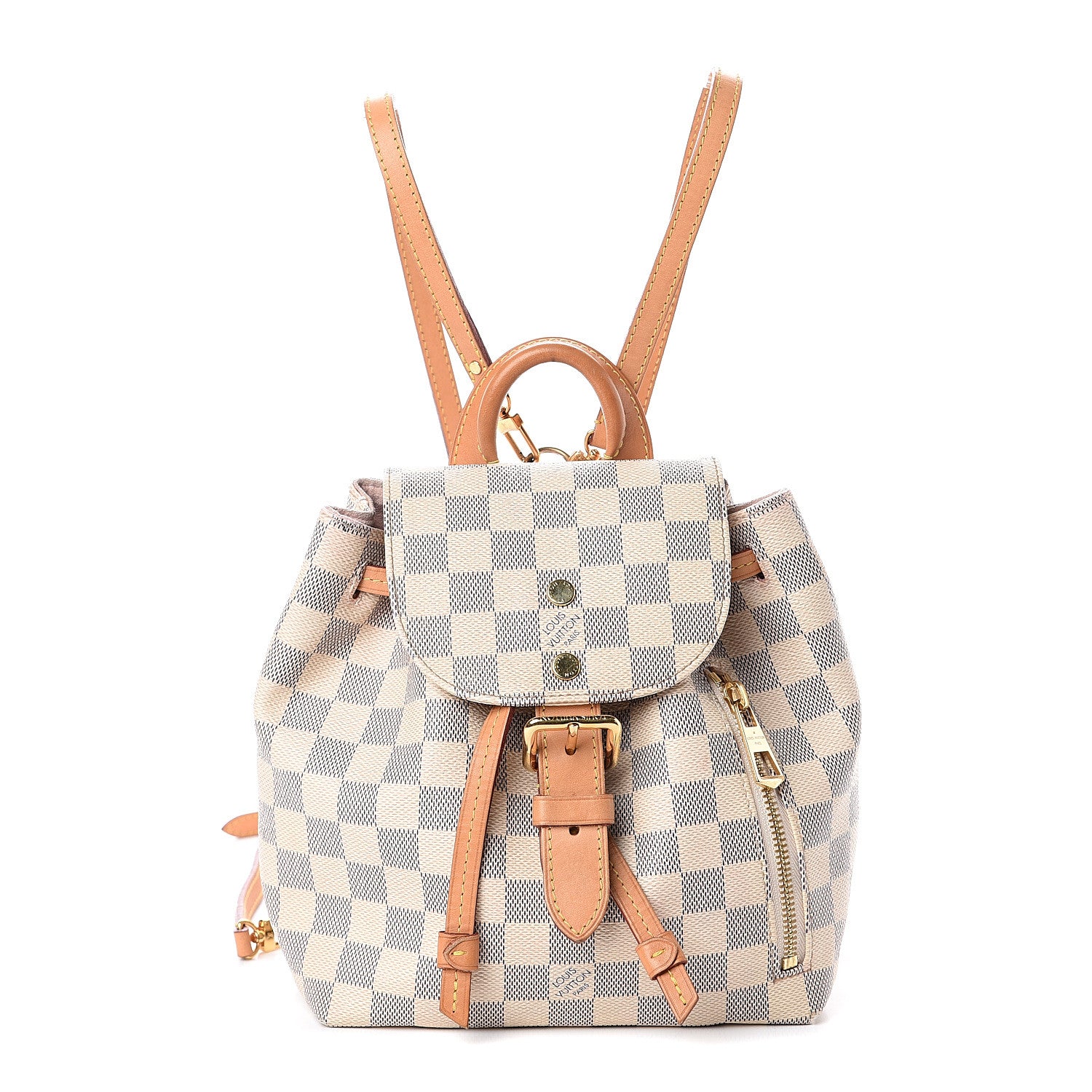 Louis Vuitton Damier Azur Sperone BB Backpack 1 of 8