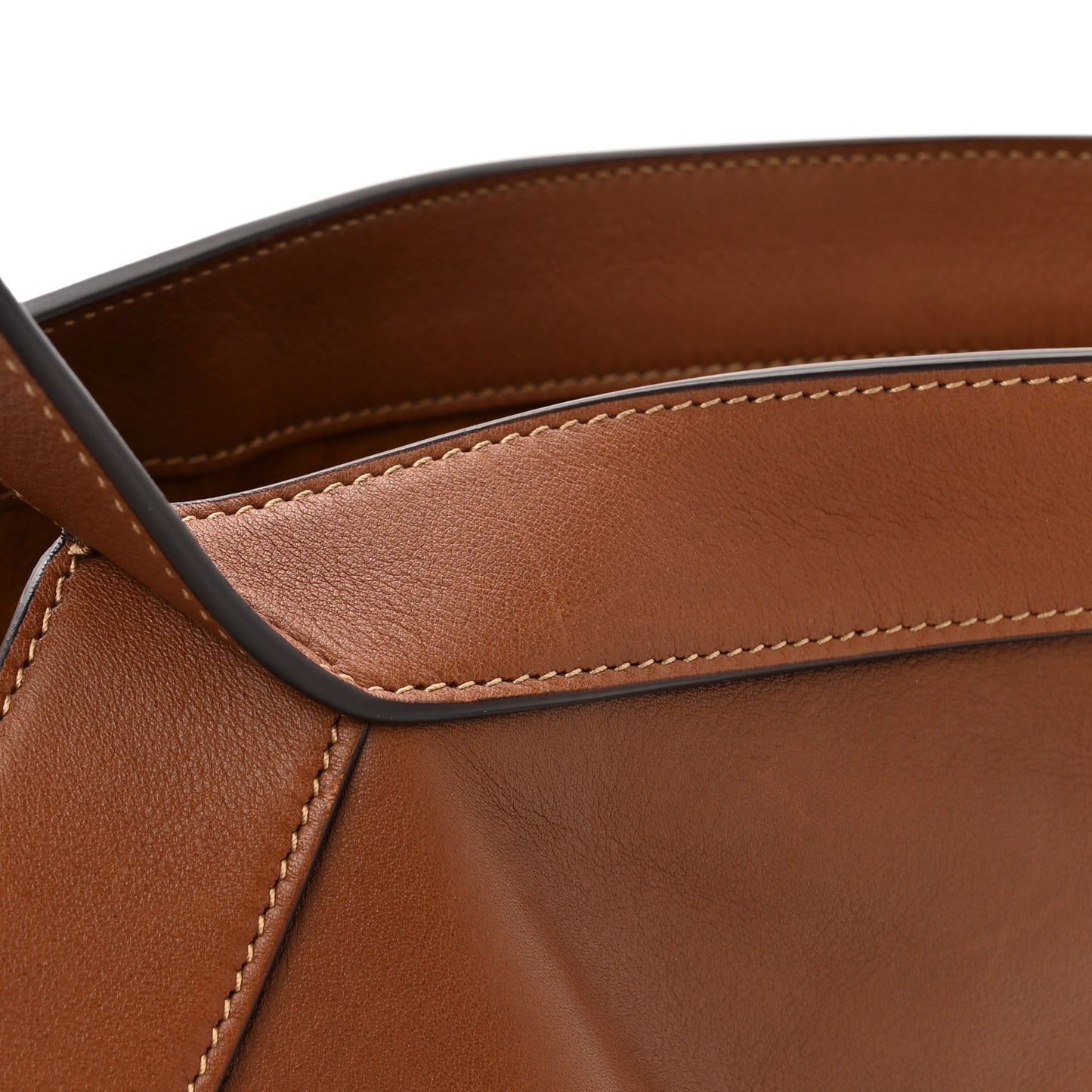 Calfskin Y Tote Brick