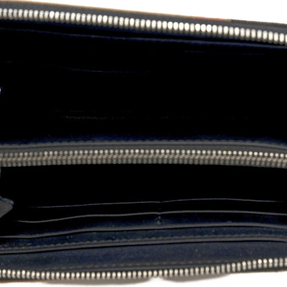 Burberry Grainy Calfskin House Check Snakeskin Elmore Zip Around Wallet 5 of 6