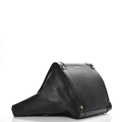 Celine Smooth Calfskin Medium Phantom Luggage Black 5 of 12