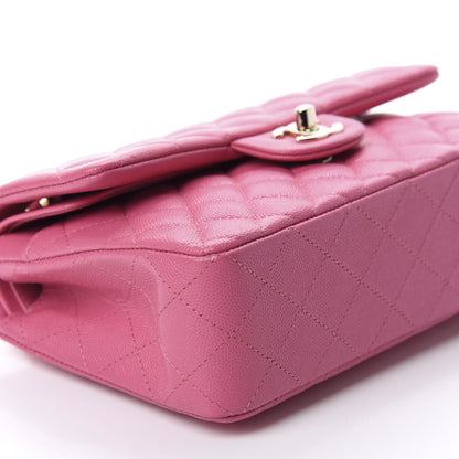 Chanel Caviar Quilted Small Double Flap Pink 6 of 11