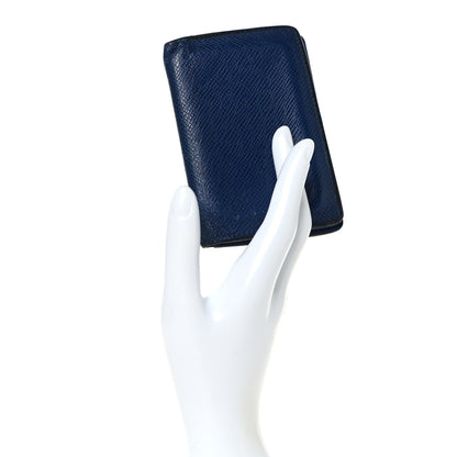 Louis Vuitton Taiga Pocket Organizer NM Blue Marine 2 of 8