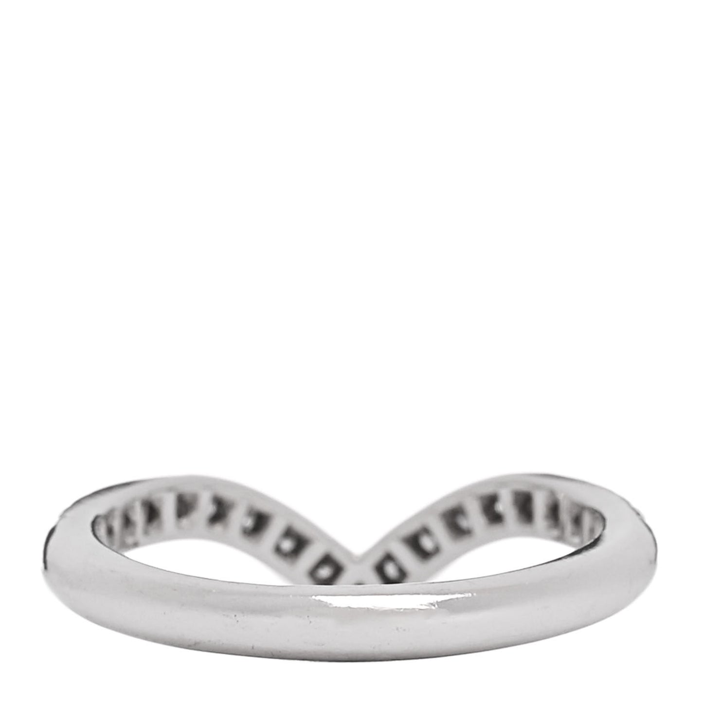 Platinum Diamond Soleste V Band Ring 45 3.25