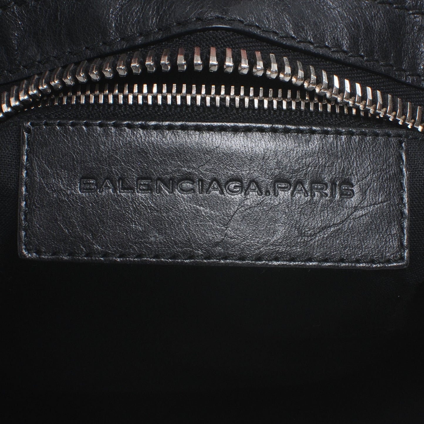 Agneau Giant 21 Silver Hardware Part Time Black