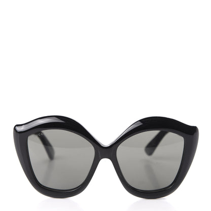 Gucci Cat Eye GG0117S Sunglasses Black 2 of 8