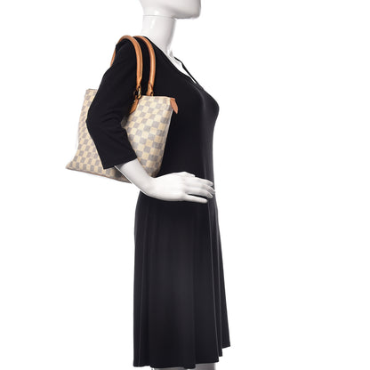 Louis Vuitton Damier Azur Saleya PM 2 of 15