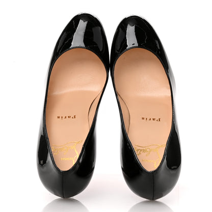 Christian Louboutin Patent New Simple 120 Pumps 35 Black 2 of 10