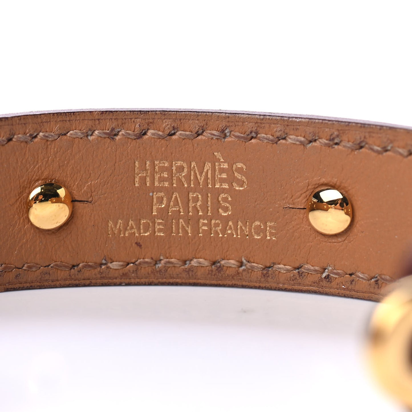 Courchevel Chaine D'Ancre Bracelet M Cognac