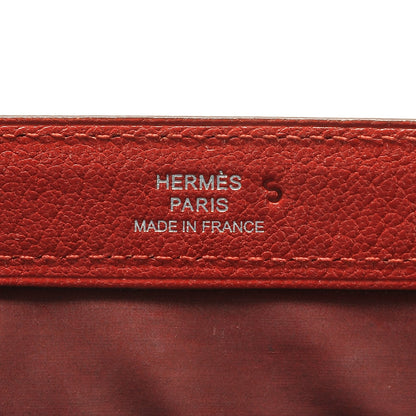 Hermes Chevre Mysore Karo GM Rouge Garance 6 of 8