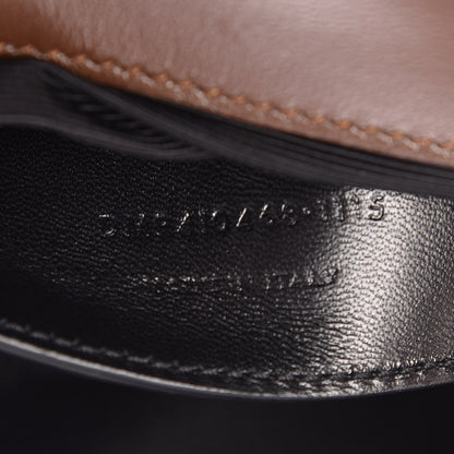 Saint Laurent Suede Matelasse Chevron Fringe Monogram Medium College Bag Marron Clair 7 of 7